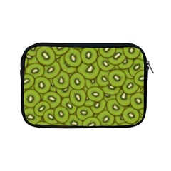 Kiwi Fruit Pattern Green Background Apple Ipad Mini Zipper Cases by Paksenen