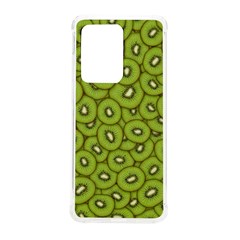 Kiwi Fruit Pattern Green Background Samsung Galaxy S20 Ultra 6 9 Inch Tpu Uv Case by Paksenen