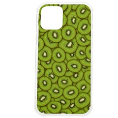 Kiwi Fruit Pattern Green Background Iphone 12 Pro Max Tpu Uv Print Case by Paksenen