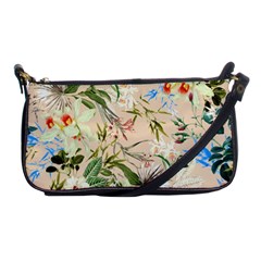 Textile Fabric Tropical Shoulder Clutch Bag by Paksenen