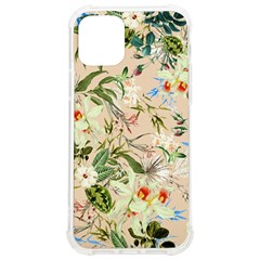 Textile Fabric Tropical Iphone 12/12 Pro Tpu Uv Print Case by Paksenen