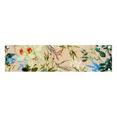 Textile Fabric Tropical Banner And Sign 4  X 1  by Paksenen