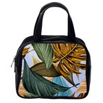 Monstera Palm Leaves Plants Classic Handbag (Two Sides) Back