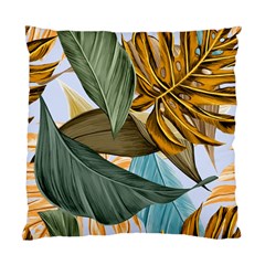 Monstera Palm Leaves Plants Standard Cushion Case (two Sides) by Paksenen