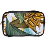 Monstera Palm Leaves Plants Toiletries Bag (Two Sides) Back