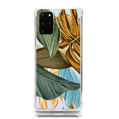 Monstera Palm Leaves Plants Samsung Galaxy S20 Plus 6 7 Inch Tpu Uv Case by Paksenen