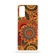 Bright Seamless Pattern With Paisley Mehndi Elements Hand Drawn Wallpaper With Floral Traditional In Samsung Galaxy S20 6 2 Inch Tpu Uv Case by Ket1n9