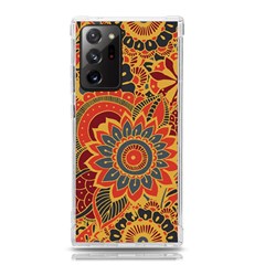 Bright Seamless Pattern With Paisley Mehndi Elements Hand Drawn Wallpaper With Floral Traditional In Samsung Galaxy Note 20 Ultra Tpu Uv Case by Ket1n9