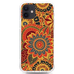 Bright Seamless Pattern With Paisley Mehndi Elements Hand Drawn Wallpaper With Floral Traditional In Iphone 12/12 Pro Tpu Uv Print Case by Ket1n9