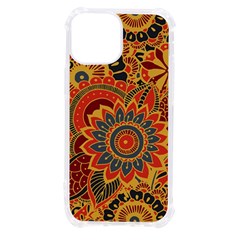 Bright Seamless Pattern With Paisley Mehndi Elements Hand Drawn Wallpaper With Floral Traditional In Iphone 13 Mini Tpu Uv Print Case by Ket1n9