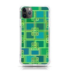 Green Abstract Geometric Iphone 11 Pro Max 6 5 Inch Tpu Uv Print Case by Ket1n9