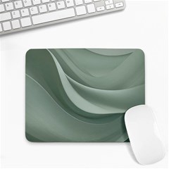 Silky Sage Abstract Elegant Print Design Small Mousepad by dflcprintsclothing