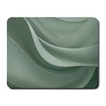 Silky Sage Abstract Elegant Print Design Small Mousepad Front