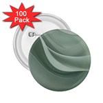 Silky Sage Abstract Elegant Print Design 2.25  Buttons (100 pack)  Front