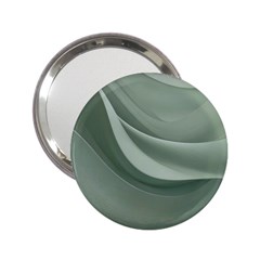 Silky Sage Abstract Elegant Print Design 2 25  Handbag Mirrors