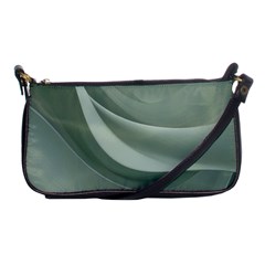 Silky Sage Abstract Elegant Print Design Shoulder Clutch Bag by dflcprintsclothing