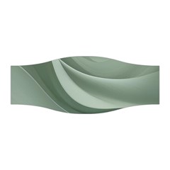 Silky Sage Abstract Elegant Print Design Stretchable Headband