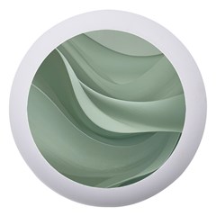 Silky Sage Abstract Elegant Print Design Dento Box With Mirror by dflcprintsclothing