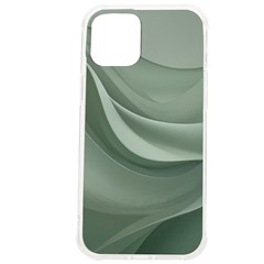 Silky Sage Abstract Elegant Print Design Iphone 12 Pro Max Tpu Uv Print Case by dflcprintsclothing