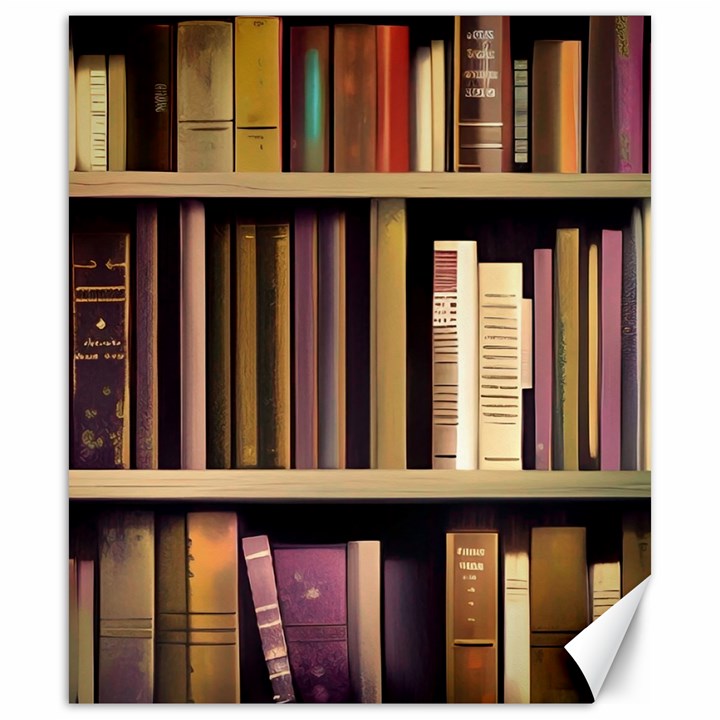 Books Bookshelves Office Fantasy Background Artwork Book Cover Apothecary Book Nook Literature Libra Canvas 20  x 24 