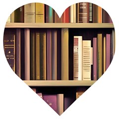 Books Bookshelves Office Fantasy Background Artwork Book Cover Apothecary Book Nook Literature Libra Wooden Puzzle Heart by Posterlux