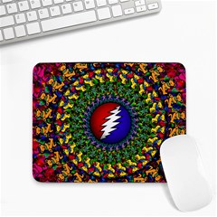 Grateful Dead Bear Pattern Small Mousepad