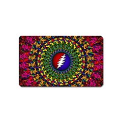 Grateful Dead Bear Pattern Magnet (name Card)