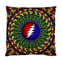 Grateful Dead Bear Pattern Standard Cushion Case (one Side)