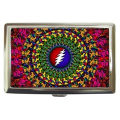 Grateful Dead Bear Pattern Cigarette Money Case by Maspions