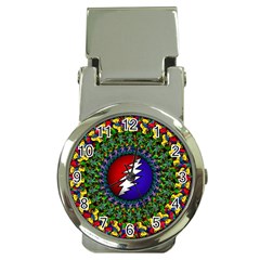 Grateful Dead Bear Pattern Money Clip Watches