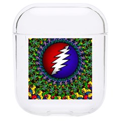 Grateful Dead Bear Pattern Hard Pc Airpods 1/2 Case by Maspions