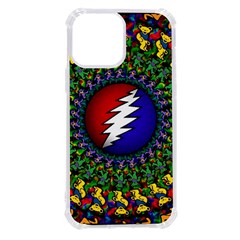 Grateful Dead Bear Pattern Iphone 13 Pro Max Tpu Uv Print Case by Maspions