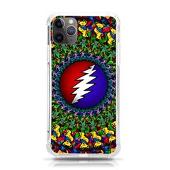 Grateful Dead Bear Pattern Iphone 11 Pro Max 6 5 Inch Tpu Uv Print Case by Maspions