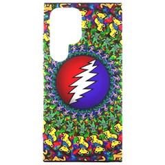 Grateful Dead Bear Pattern Samsung Galaxy S24 Ultra 6 9 Inch Black Tpu Uv Case by Maspions