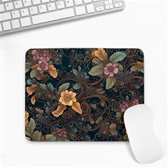 Floral Seamless Pattern Decorative Small Mousepad by Paksenen