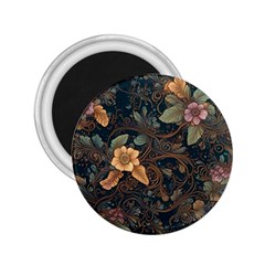 Floral Seamless Pattern Decorative 2 25  Magnets by Paksenen