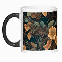 Floral Seamless Pattern Decorative Morph Mug by Paksenen