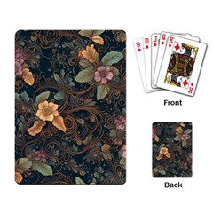 Floral Seamless Pattern Decorative Playing Cards Single Design (rectangle)