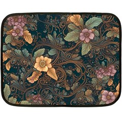 Floral Seamless Pattern Decorative Fleece Blanket (mini)