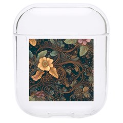 Floral Seamless Pattern Decorative Hard Pc Airpods 1/2 Case by Paksenen