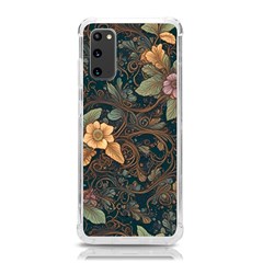 Floral Seamless Pattern Decorative Samsung Galaxy S20 6 2 Inch Tpu Uv Case by Paksenen