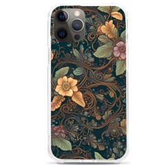 Floral Seamless Pattern Decorative Iphone 12 Pro Max Tpu Uv Print Case by Paksenen