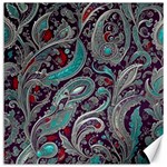 Seamless Pattern Paisley Decorative Canvas 12  x 12  11.4 x11.56  Canvas - 1