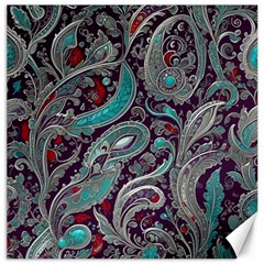 Seamless Pattern Paisley Decorative Canvas 20  X 20  by Paksenen