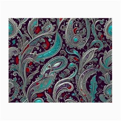 Seamless Pattern Paisley Decorative Small Glasses Cloth (2 Sides) by Paksenen