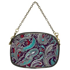 Seamless Pattern Paisley Decorative Chain Purse (two Sides) by Paksenen