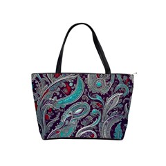 Seamless Pattern Paisley Decorative Classic Shoulder Handbag by Paksenen