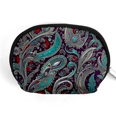 Seamless Pattern Paisley Decorative Accessory Pouch (medium) by Paksenen