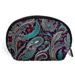 Seamless Pattern Paisley Decorative Accessory Pouch (large) by Paksenen