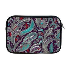 Seamless Pattern Paisley Decorative Apple Macbook Pro 17  Zipper Case by Paksenen